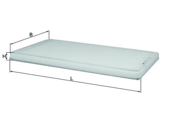 Filtras, salono oras KNECHT LA 33