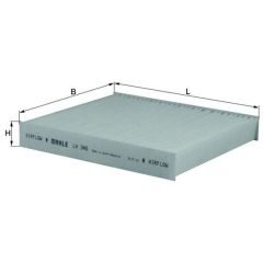 Filtras, salono oras KNECHT LA 345