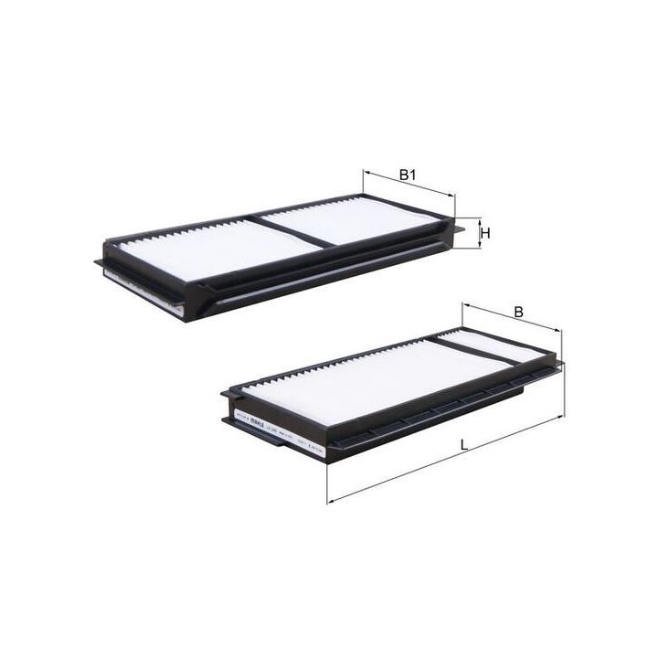 Filtras, salono oras KNECHT LA 346/S