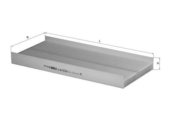 Filtras, salono oras KNECHT LA 357