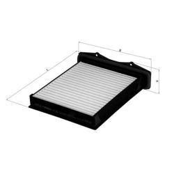 Filtras, salono oras KNECHT LA 360