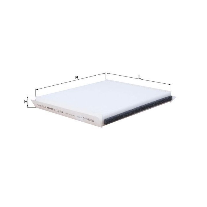 Filtras, salono oras KNECHT LA 362