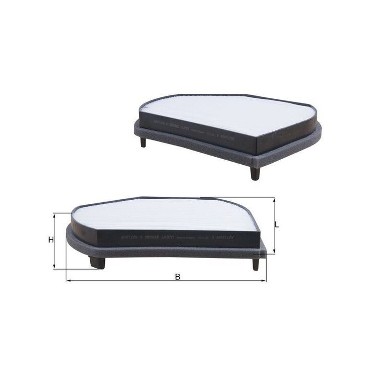 Filtras, salono oras KNECHT LA 37/1