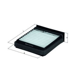 Filtras, salono oras KNECHT LA 376