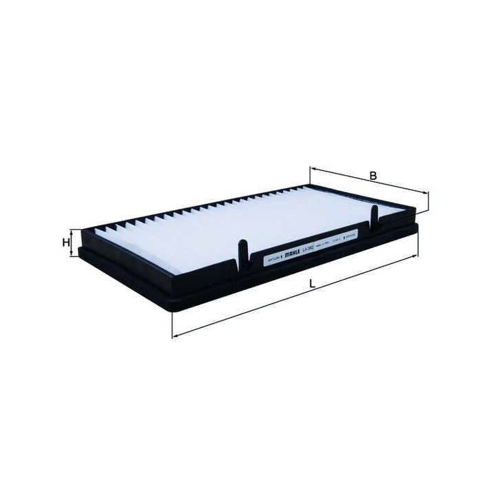 Filtras, salono oras KNECHT LA 382