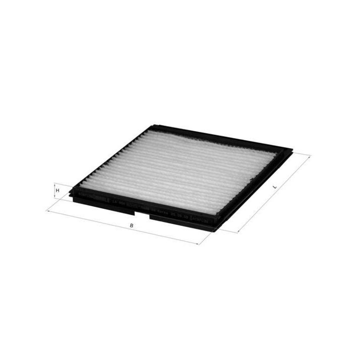 Filtras, salono oras KNECHT LA 404