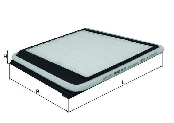 Filtras, salono oras KNECHT LA 41