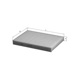 Filtras, salono oras KNECHT LA 439