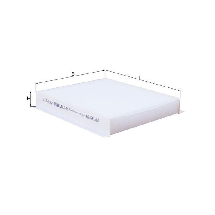 Filtras, salono oras KNECHT LA 457