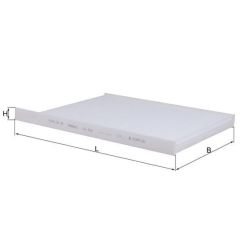 Filtras, salono oras KNECHT LA 469