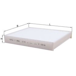 Filtras, salono oras KNECHT LA 472