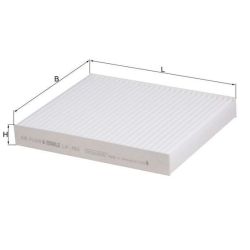 Filtras, salono oras KNECHT LA 493