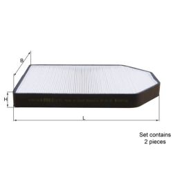 Filtras, salono oras KNECHT LA 51/S