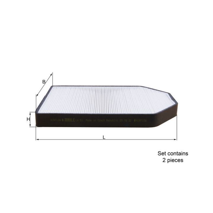 Filtras, salono oras KNECHT LA 51/S