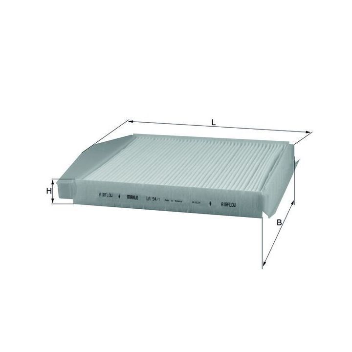 Filtras, salono oras KNECHT LA 54/1