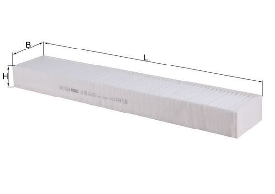 Filtras, salono oras KNECHT LA 582