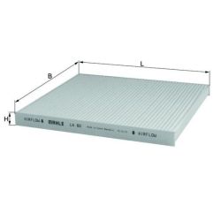 Filtras, salono oras KNECHT LA 60