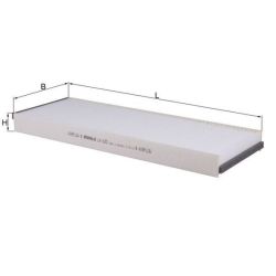 Filtras, salono oras KNECHT LA 625