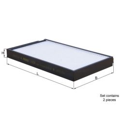 Filtras, salono oras KNECHT LA 634/S