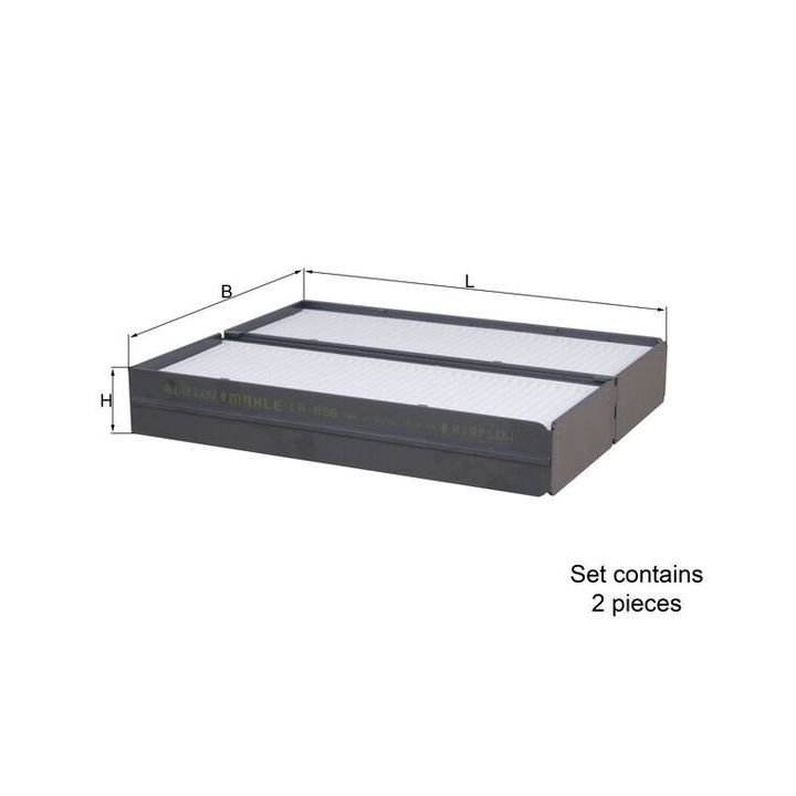 Filtras, salono oras KNECHT LA 896/S