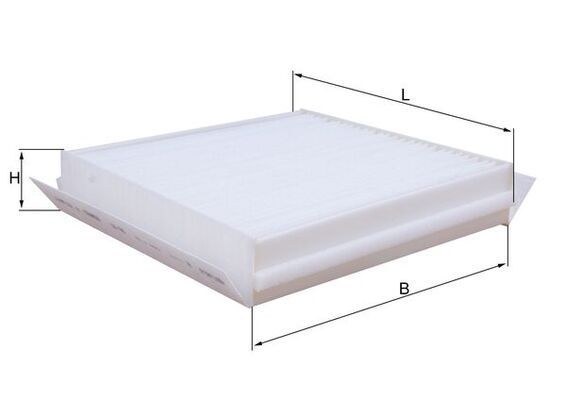 Filtras, salono oras KNECHT LA 96