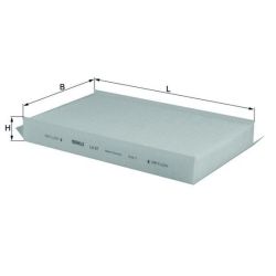 Filtras, salono oras KNECHT LA 97