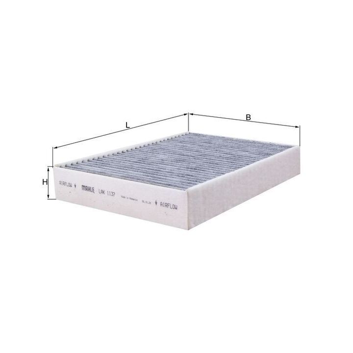 Filtras, salono oras KNECHT LAK 1137