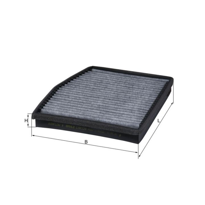 Filtras, salono oras KNECHT LAK 124