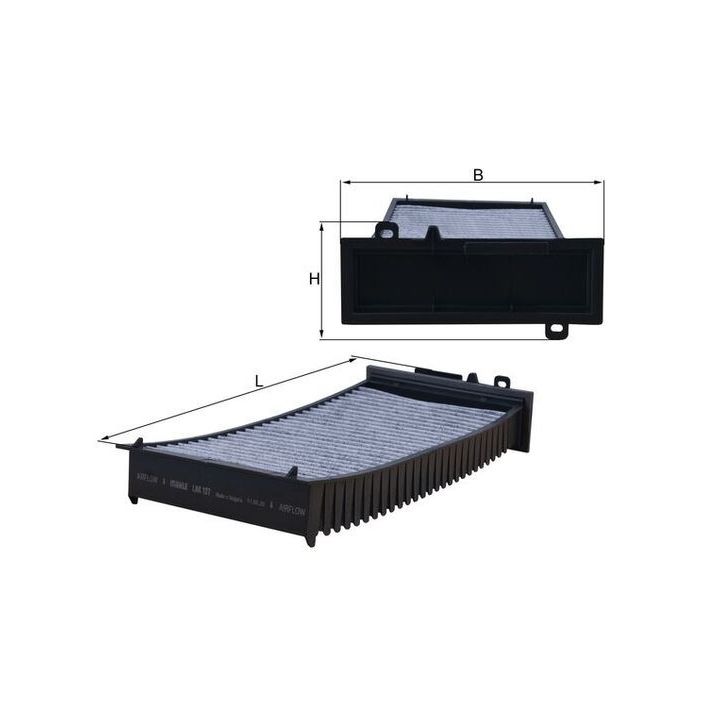 Filtras, salono oras KNECHT LAK 127