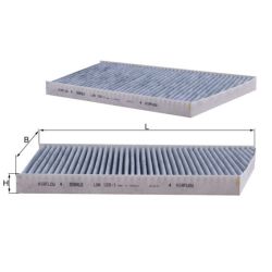 Filtras, salono oras KNECHT LAK 129/1