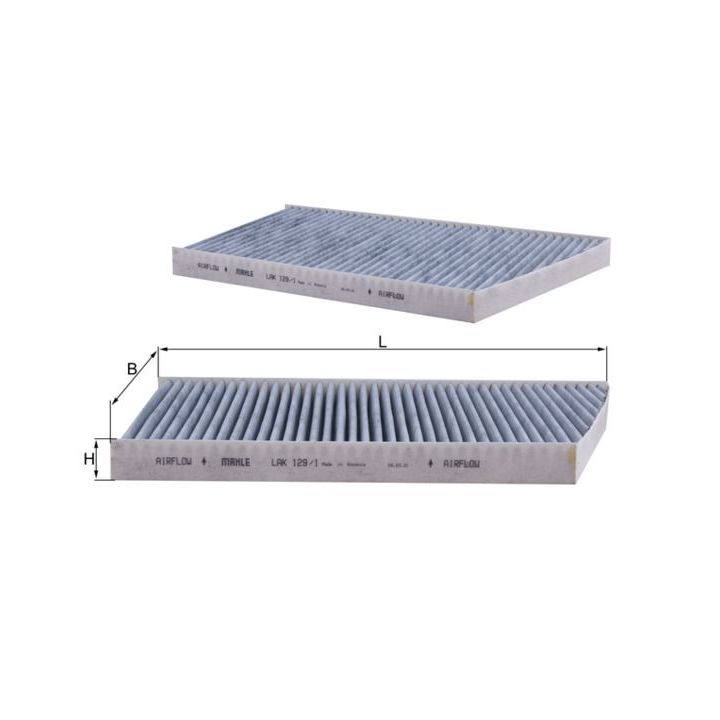 Filtras, salono oras KNECHT LAK 129/1