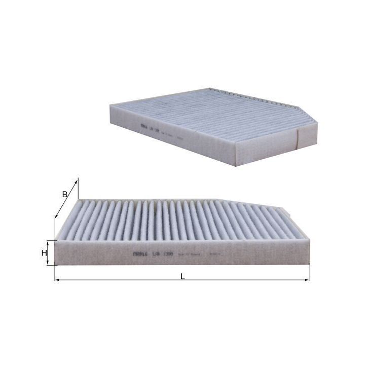 Filtras, salono oras KNECHT LAK 1398