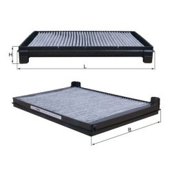 Filtras, salono oras KNECHT LAK 1422