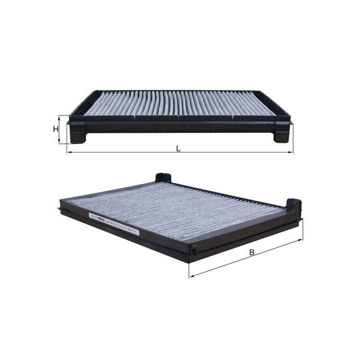 Filtras, salono oras KNECHT LAK 1422