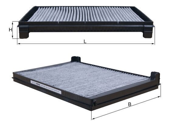 Filtras, salono oras KNECHT LAK 1422