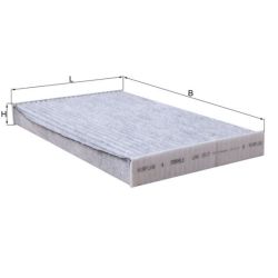 Filtras, salono oras KNECHT LAK 1517