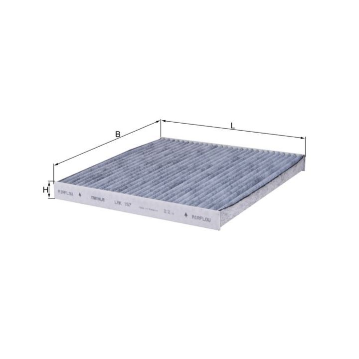 Filtras, salono oras KNECHT LAK 157