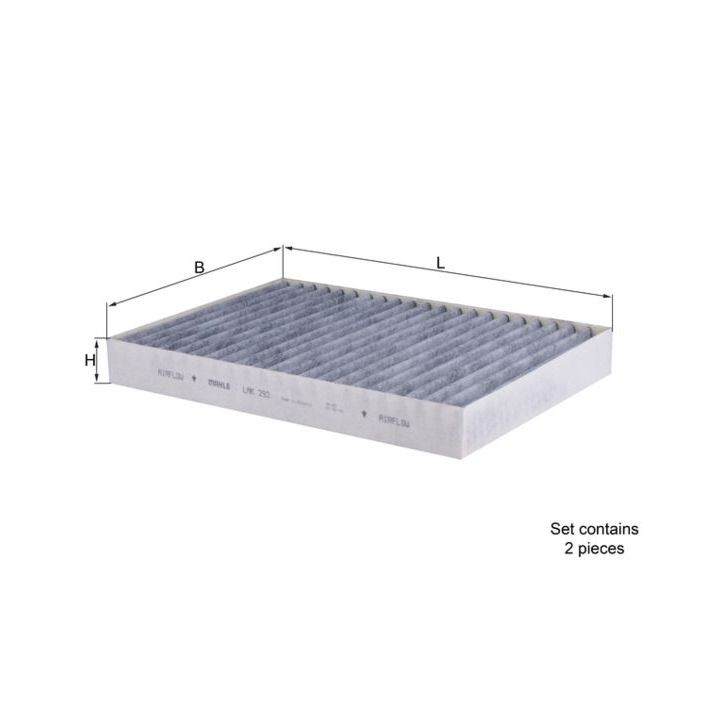Filtras, salono oras KNECHT LAK 292/S
