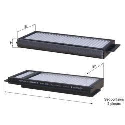 Filtras, salono oras KNECHT LAK 346/S