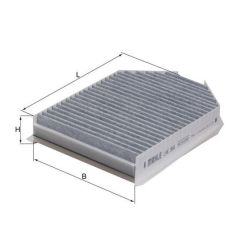 Filtras, salono oras KNECHT LAK 364