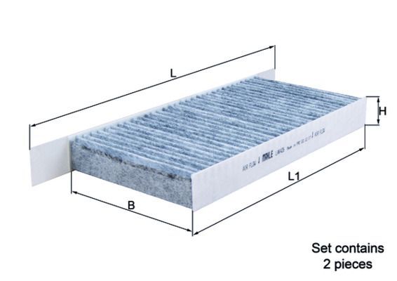 Filtras, salono oras KNECHT LAK 426/S