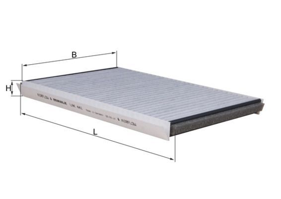 Filtras, salono oras KNECHT LAK 441