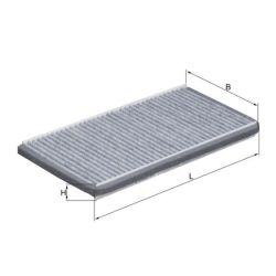 Filtras, salono oras KNECHT LAK 448