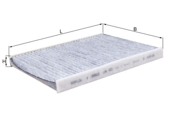 Filtras, salono oras KNECHT LAK 463