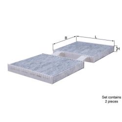 Filtras, salono oras KNECHT LAK 630/S