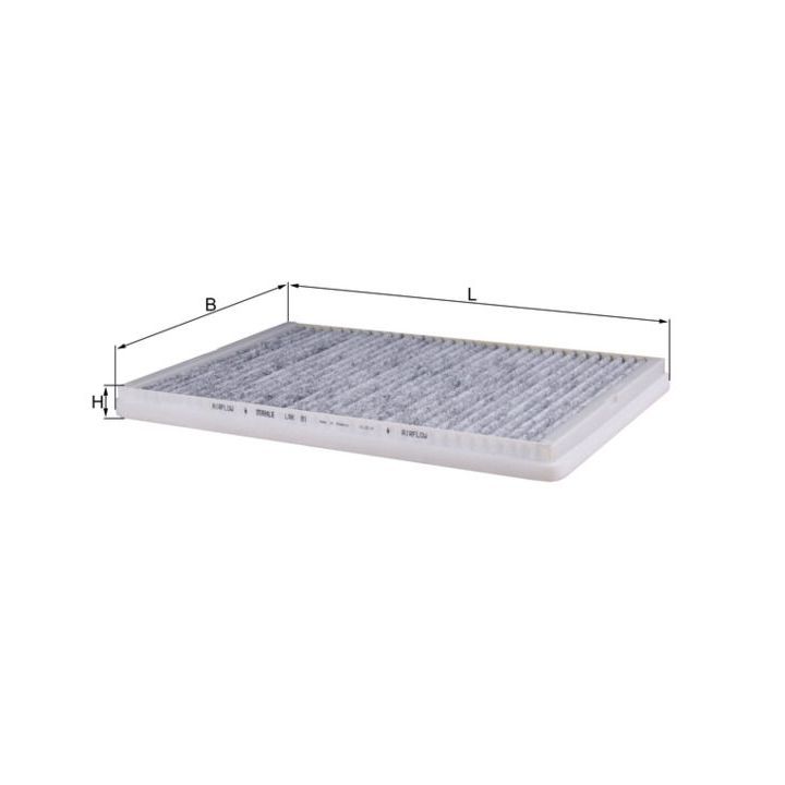 Filtras, salono oras KNECHT LAK 81