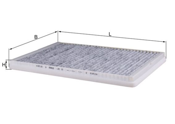 Filtras, salono oras KNECHT LAK 81