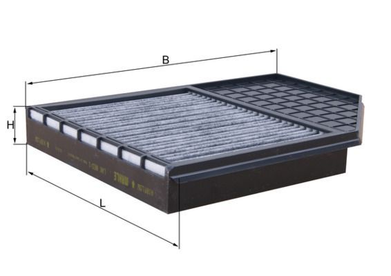 Filtras, salono oras KNECHT LAK 863/1