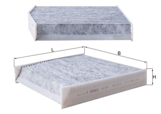 Filtras, salono oras KNECHT LAK 879