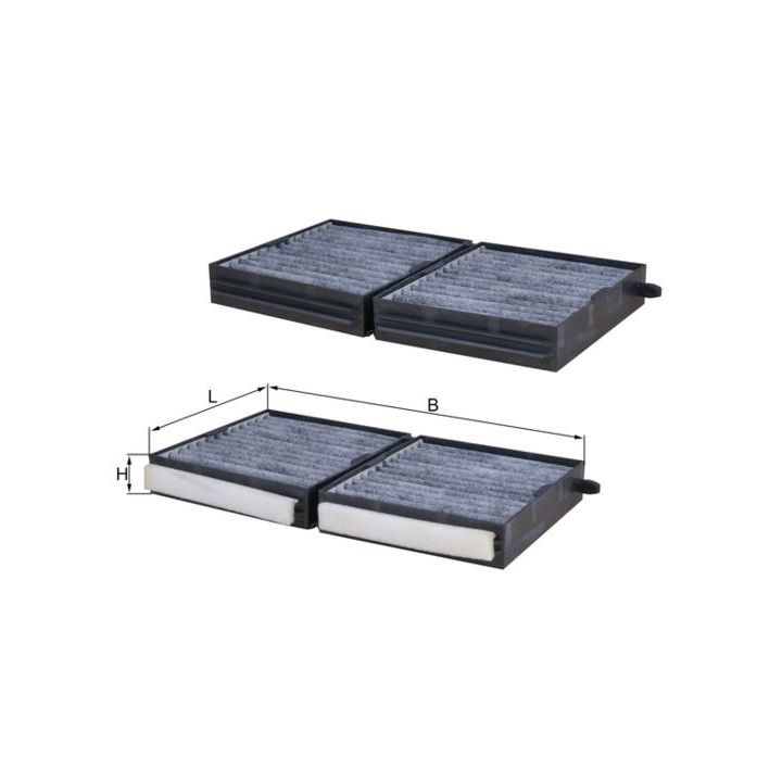 Filtras, salono oras KNECHT LAKG 113/S